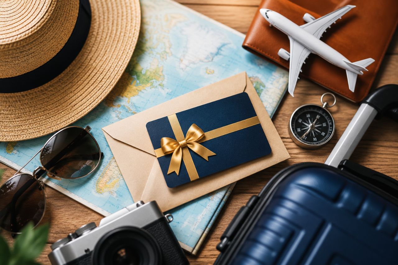 Tarjetas regalo como el regalo perfecto para viajar